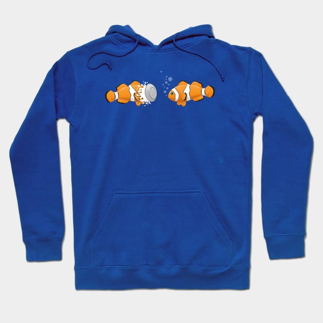 Clown fish Hoodie by aleibanez